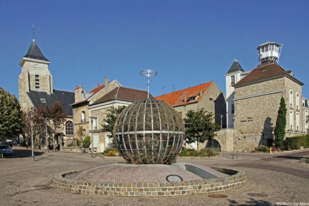 Logement cosy proche Paris et Disneyland Villiers-sur-Marne Buitenkant foto